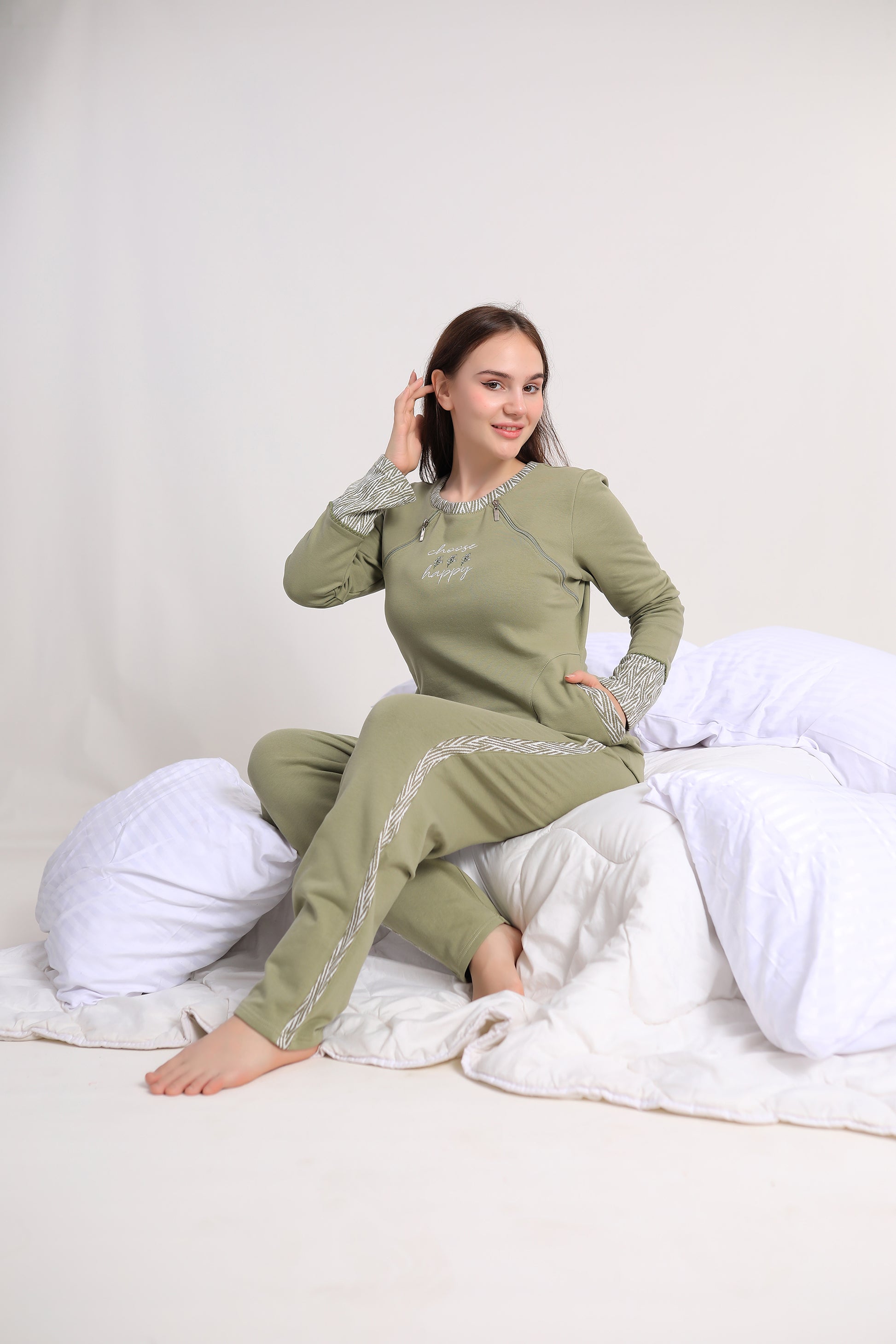 Dark Green Pajama